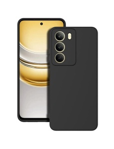 Черен силиконов гръб POLY за Realme 14X V60 Pro