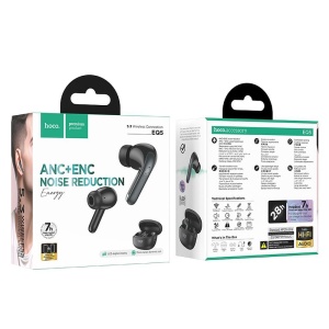BLUETOOTH Слушалките HOCO EQ5 с шумоподтискане ANC и ENC с дълга работа на батерията