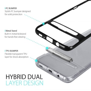 Dream Bumper с PVC кант и стойка за Samsung S7 Edge със защита от удари и надрасквания