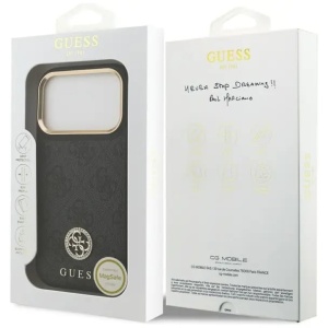 GUESS case for IPHONE 18 Pro compatible with MagSafe black - Img 7
