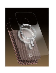 Kevlar Benks Case MagSafe за iPhone 17 Pro orange със защита от удари и надрасквания