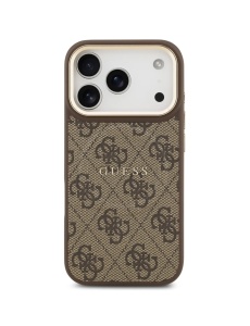 Original Guess Case за 17 Pro Max съвместим с MagSafe, brown - Img 3