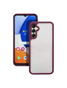 Гръб с Вишнева Рамка Color Shock за Samsung A14 4G 5G