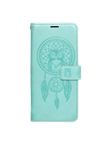 Дамски калъф тефтер MEZZO зелен за Motorola MOTO G06
