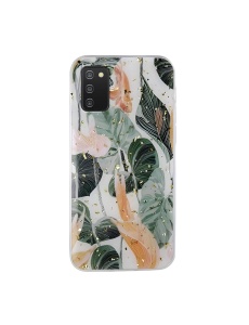 Елегантен ВИСОКОКАЧЕСТВЕН силиконов калъф Gold Glam за Samsung A03s