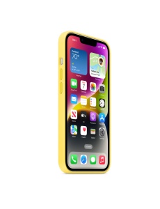 Елегантен жълт Оригинален гръб за iPhone 14