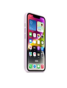 Елегантен светло лилав Оригинален гръб за iPhone 14