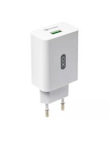 Зарядно устройство 220V XO L36 18W USB A със здрава оплетка