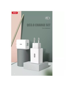 Зарядно устройство XO L36 220V 18W Fast Charging за бързо и безопасно зареждане
