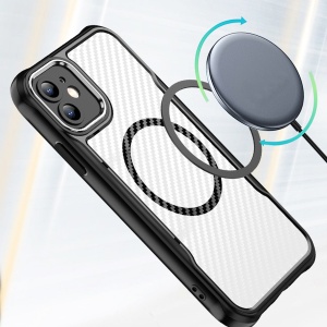 Карбонов калъф Defender Carbon с MagSafe за iPhone 12