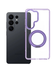 Кейс Frame Circle Stand за Samsung Galaxy S26 Ultra, съвместим с MagSafe – лилав - Img 1