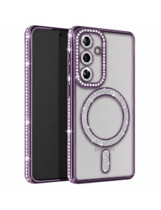 Лилав Гръб "Bling MagSafe" за Samsung Galaxy A57