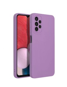 Лилав силиконов гръб POLY за Samsung A53