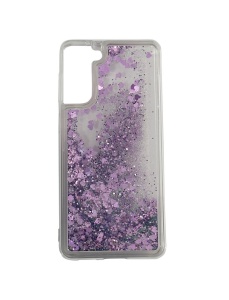 Нежен лилав калъф Floating Case за Samsung S21 Plus