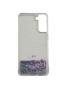 Нежен лилав кейс Floating Case за Samsung S21 Plus