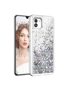 Нежен прозрачен плаващ калъф Floating Case за Samsung A03
