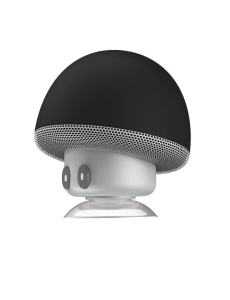 Преносима Bluetooth тонколона Setty Mushroom Черна с кристален звук и дълбоки баси