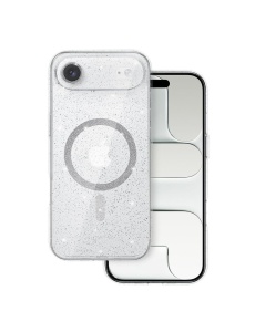 Прозрачен гръб с вграден протектор на задните камери Gliter MagSafe за iPhone 17 Air