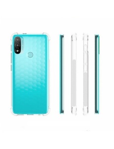 Прозрачен гръб ANTISHOCK за Motorola E20S E30 E40 със защита от удари и надрасквания