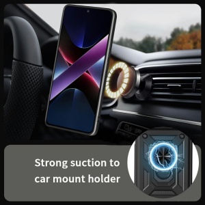Противоударен черен калъф Camera Cover за Xiaomi Redmi 15C - Img 2