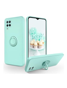 Светло Зелен Гръб Ring Silicone Venus за Samsung A12