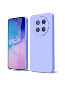 Светло син силиконов гръб POLY за Honor Magic 7 Lite