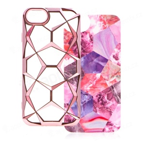 Силиконов калъф Twinki с цветно фолио за Iphone 16e