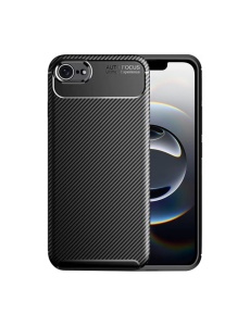Силикон гръб Carbon за iPhone 16e