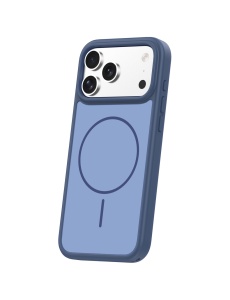 Син Гръб Frame Thin Mag Case Mag Safe за iPhone 17 Pro