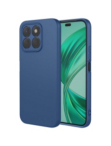 Син силиконов гръб POLY за Honor 200 Smart