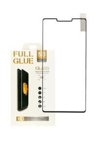 Стъклен Пълнопокривен Протектор 5Д Toptl White за Samsung A02s