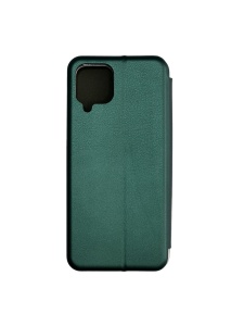 Тъмно зелен калъф тип тефтер за телефон MP Forcell за Samsung A22 4G с място за карти и банкноти
