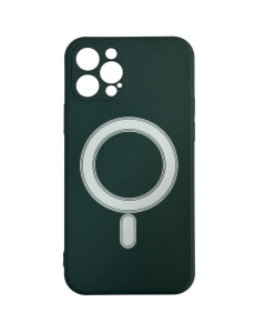 Тъмно Зелен Калъф MagSafe за IPHONE 12 Pro