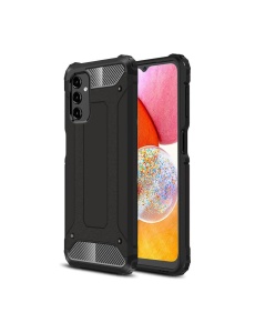 Удароустойчив черен калъф Bronya за Samsung Galaxy A14