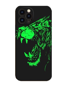 Флуоресцентен светещ в тъмното силиконов висококачествен кейс ЛУКСОС за Samsung A54