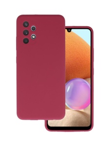 Цвят вишна силиконов гръб POLY за Samsung A52