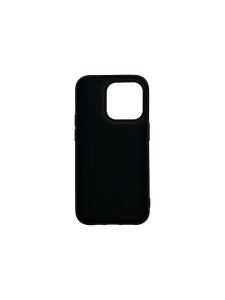 Черен гръб Poly с велур отвътре за IPHONE 14 Pro