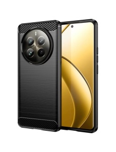 Черен калъф Toptel Carbon за Realme 12 Pro 12 Pro Plus