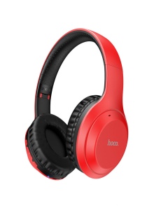 Headphones W30 Fun Move Червени слушалки с впечатляващ дизайн и високоефективна функционалност