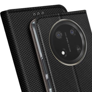 Kалъф тефтер черен KARE за Honor Magic 7 Lite с магнитно затваряне