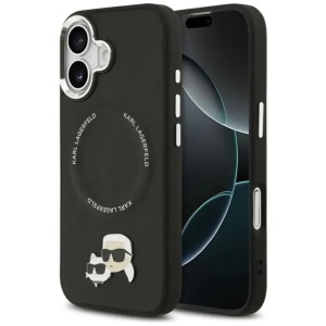 KARL LAGERFELD case for IPHONE 17 compatible with MagSafe