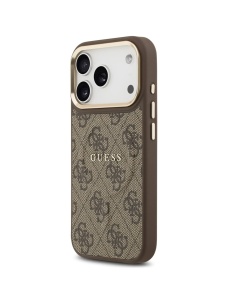 Original Guess Case за 18 Pro Max съвместим с MagSafe, brown - Img 2