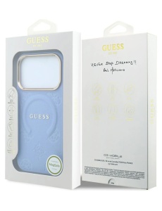 Original Guess Case за 18 Pro Max съвместим с MagSafe, sky blue - Img 8