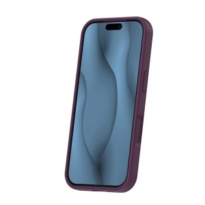 Silicone Thin Mag case за iPhone 18 Pro, dark cherry - Img 3
