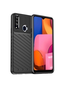 Висококачествен черен гръб Thunder за Samsung A20s