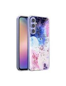 Елегантен ВИСОКОКАЧЕСТВЕН силиконов калъф Gold Glam за Samsung A05s