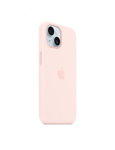 Елегантен Оригинален кейс за iPhone 15 Светло розов