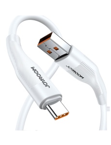Кабел Joyroom USB към TYPE C Fast Charging 6А с дължина 1 метър със здрава оплетка