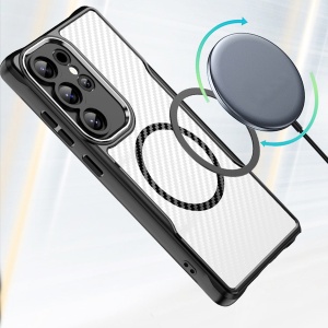 Карбонов Гръб Defender Carbon с MagSafe за Samsung S25 Ultra