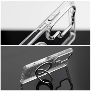Кейс Frame Circle Stand за Samsung Galaxy S26 Ultra, съвместим с MagSafe – прозрачен - Img 2